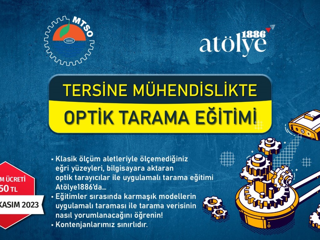 Tersine Mühendislikte Optik Tarama Eğitimi